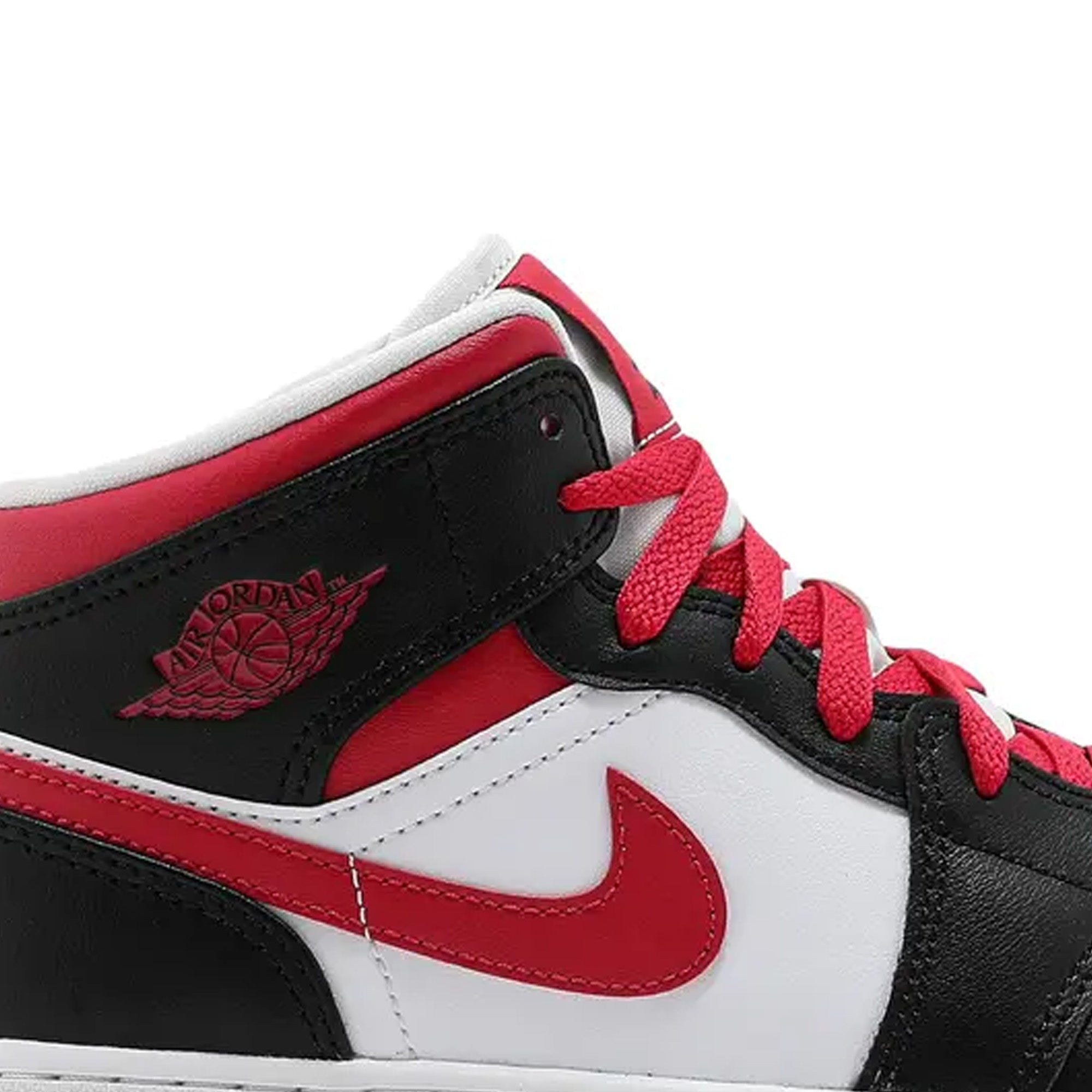 Air Jordan 1 Mid 'Very Berry' GS Basketball Shoes for Girls - Stylish Sneakers for School, Sports & Casual Wear
