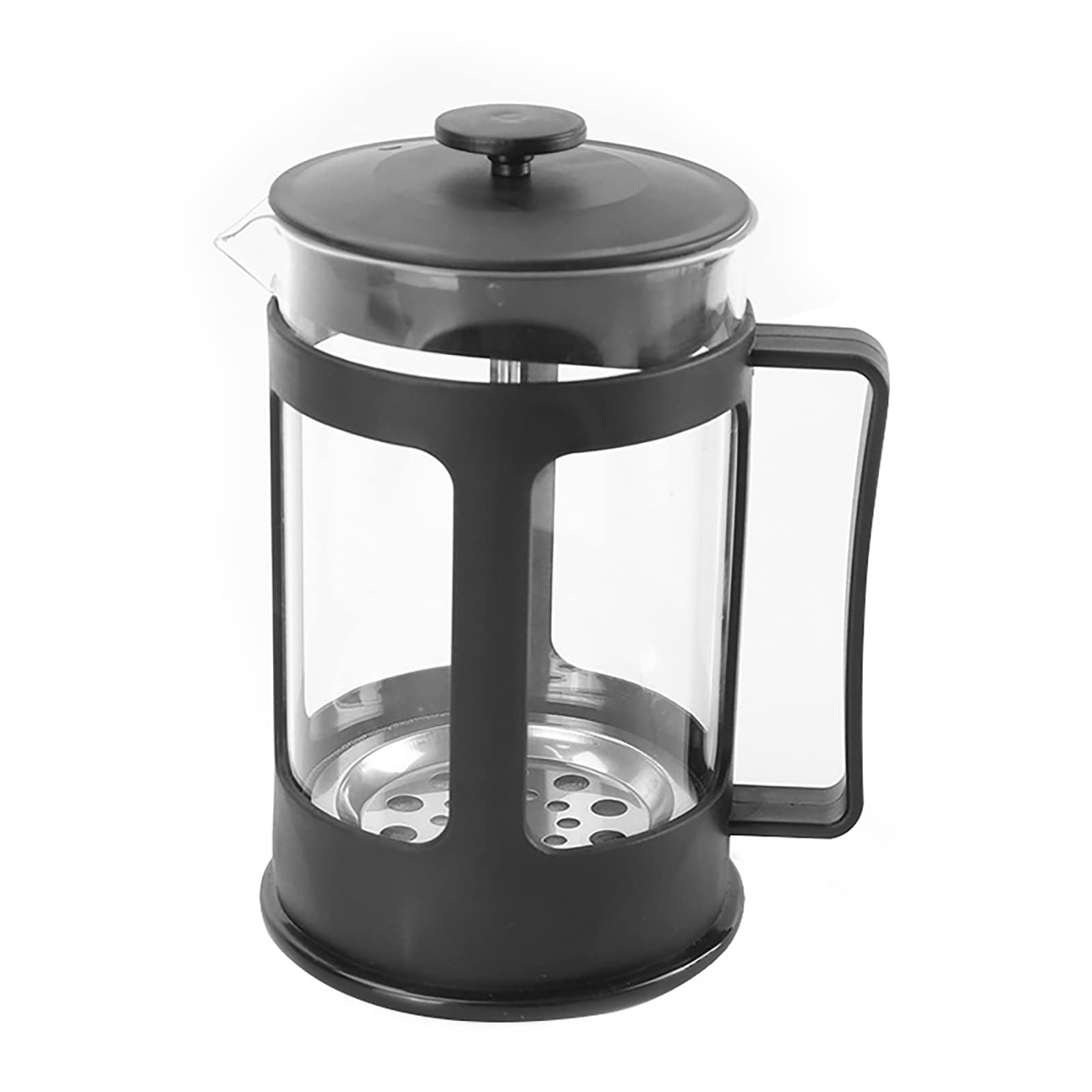 Yinuoday 1000ML/34oz French Press Coffee Maker - Stainless Steel & High Borosilicate Glass - Coffee & Tea Infuser for Home, Office, Camping - Perfect for Morning Brews & Afternoon Tea Time