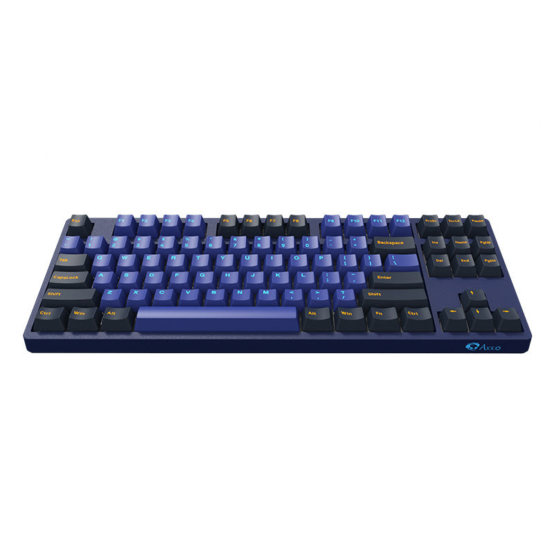Akko Horizon 3087DS V2 TKL Mechanical Gaming Keyboard with CS Orange Switches - Compact 87-Key Design for PC/Mac Gamers & Typists - Perfect for Esports, Office Work & Programming