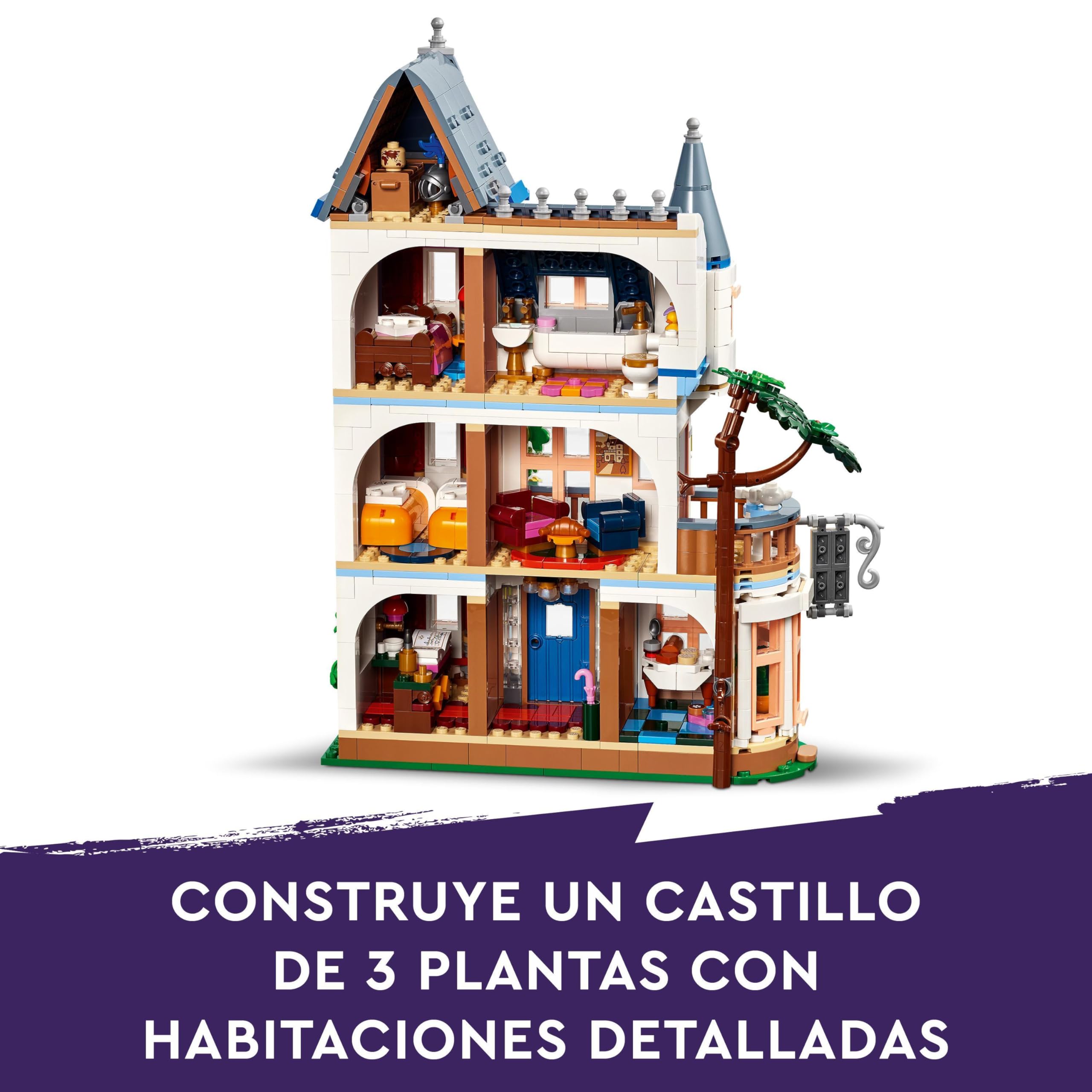 LEGO Friends Heartlake City Hotel Building Set with 4 Mini Dolls, Dog Figure & Accessories - Creative Gift for Girls & Boys Ages 12+ - Perfect for Display, Play & Room Decoration (Model 42638)