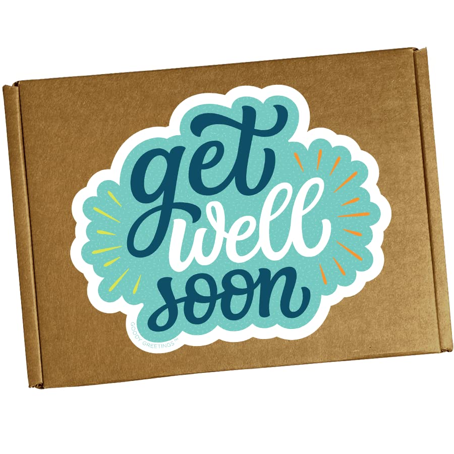 Get Well Soon Gift Basket for Men, Women & Kids - Thoughtful Hospital Care Package for Surgery Recovery, Illness & Healing | Perfect for Friends & Loved Ones in Need of Comfort