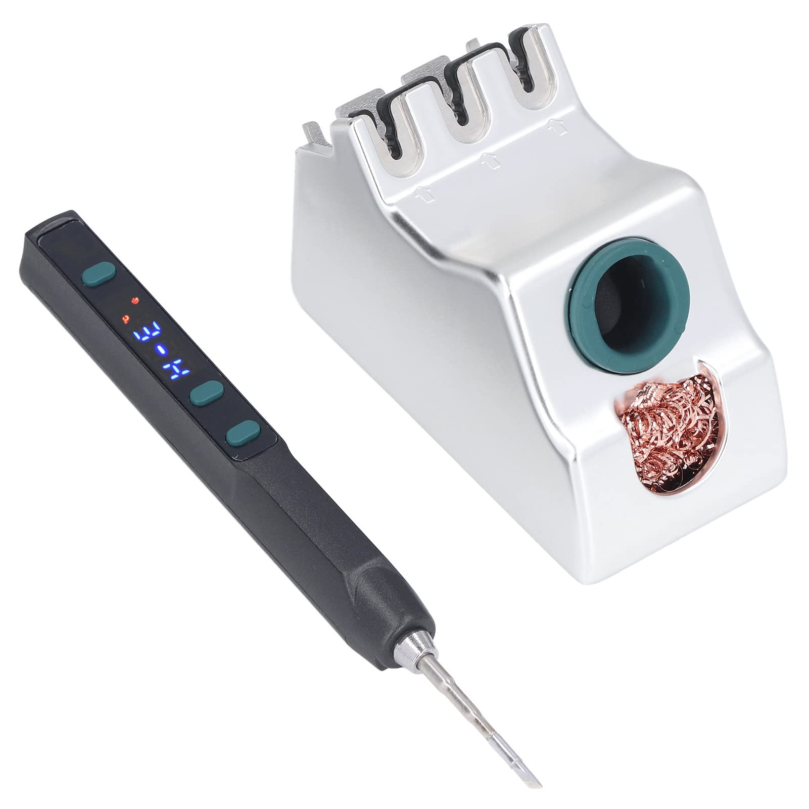 USB Powered Soldering Iron Kit with LED Light - Precision Electric Soldering Tools for Electronics Repair, DIY Projects & Circuit Board Maintenance