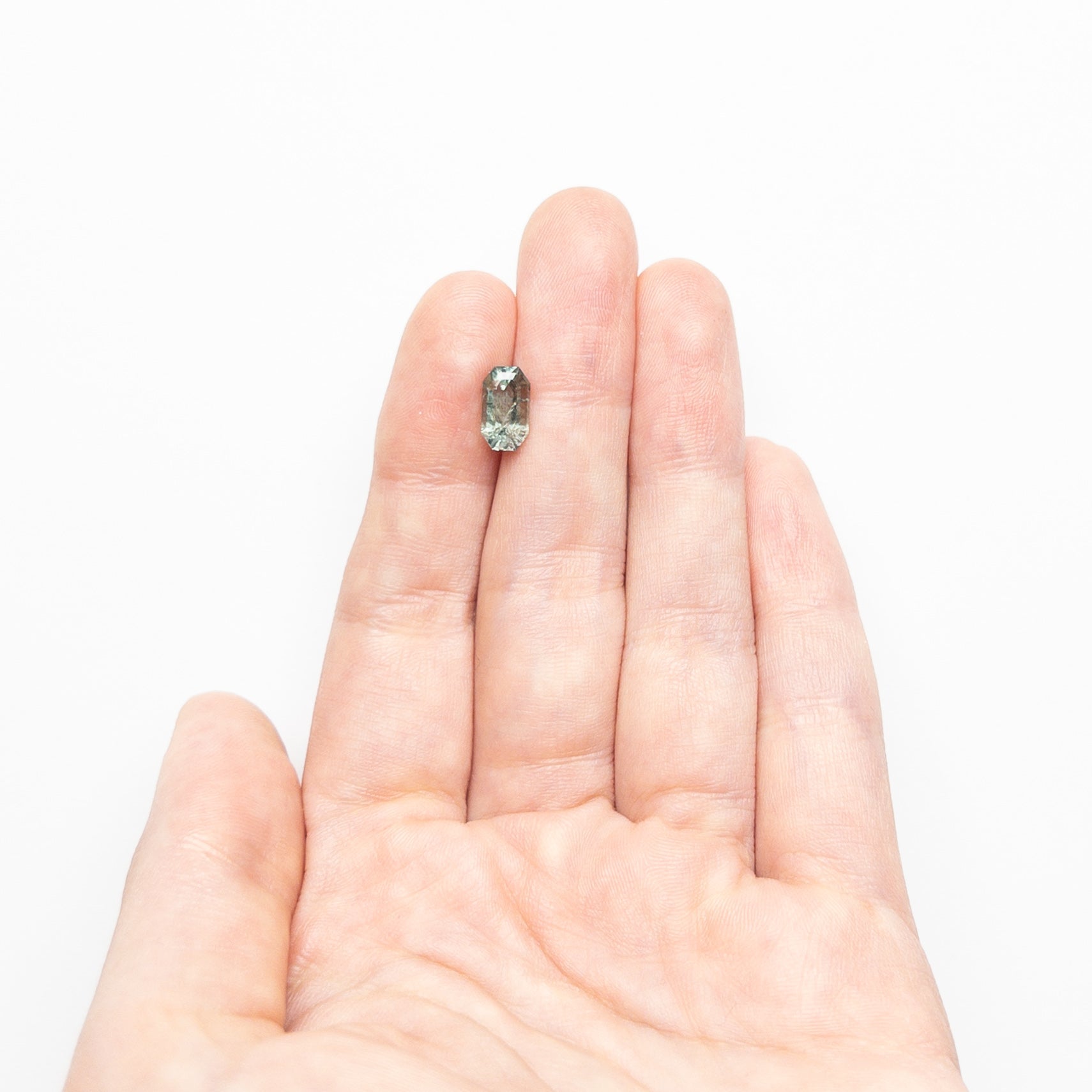 2.06ct Natural Blue Sapphire Gemstone - 9.03x5.16x4.34mm Step Cut Rectangle with Cut Corners - Loose Stone for Jewelry Making, Engagement Rings & Fine Collections