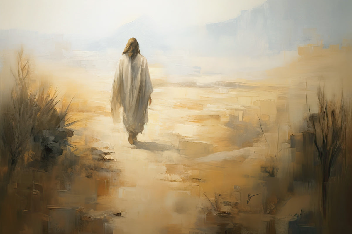 Embracing The Whispers of Solitude - Inspirational Wall Art for Home & Office Decor | Perfect for Meditation Rooms, Living Spaces & Gift Giving