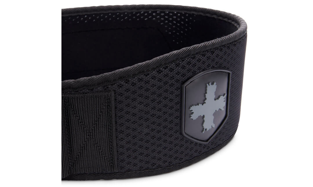Harbinger Men's Hexcore Weightlifting Belt - Adjustable Gym Belt for Powerlifting & CrossFit - Red - Perfect for Strength Training & Workouts