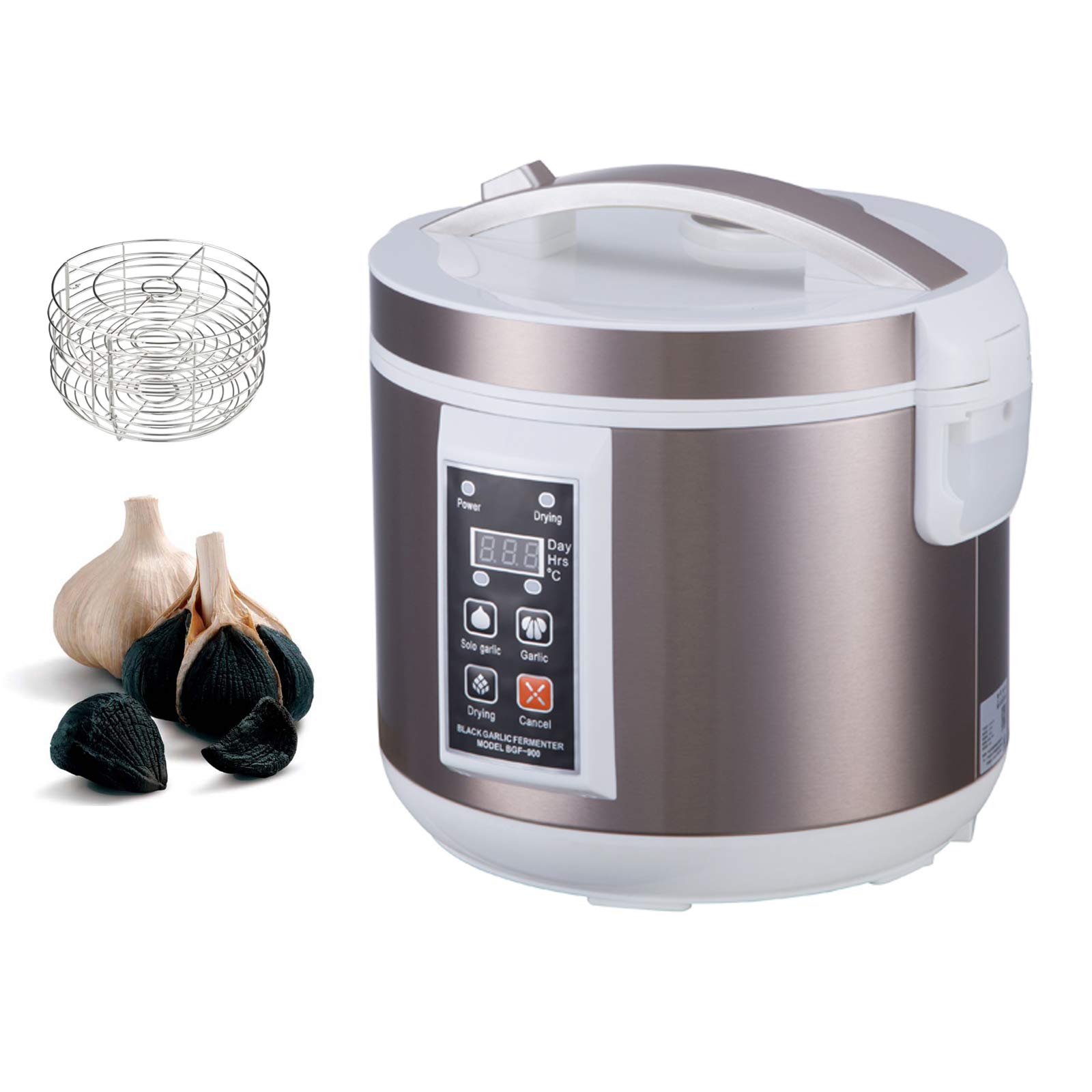 Automatic 5L Black Garlic Fermenter - Smart Digital Control Fermentation Box for Making Homemade Black Garlic - Kitchen Appliance for Healthy Cooking & Fermenting Foods (Perfect for Home Chefs & Food Enthusiasts)