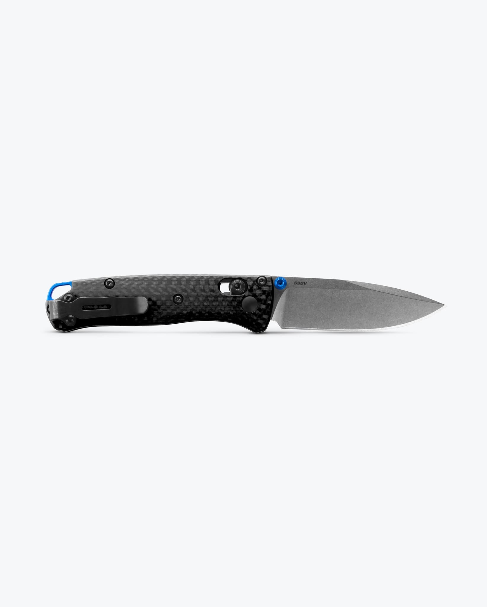 Benchmade Mini Bugout® Folding Knife - Carbon Fiber Handle, Lightweight & Durable EDC Pocket Knife for Camping, Hiking & Everyday Carry