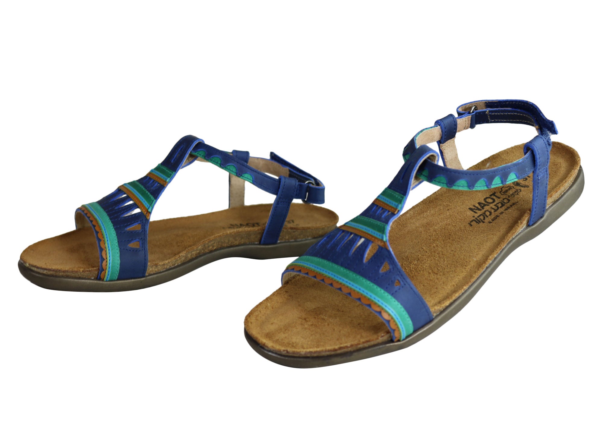 Naot Odelia Women's Comfortable Cushioned Supportive Leather Flat Sandals - Perfect for Walking, Travel & Summer Outfits