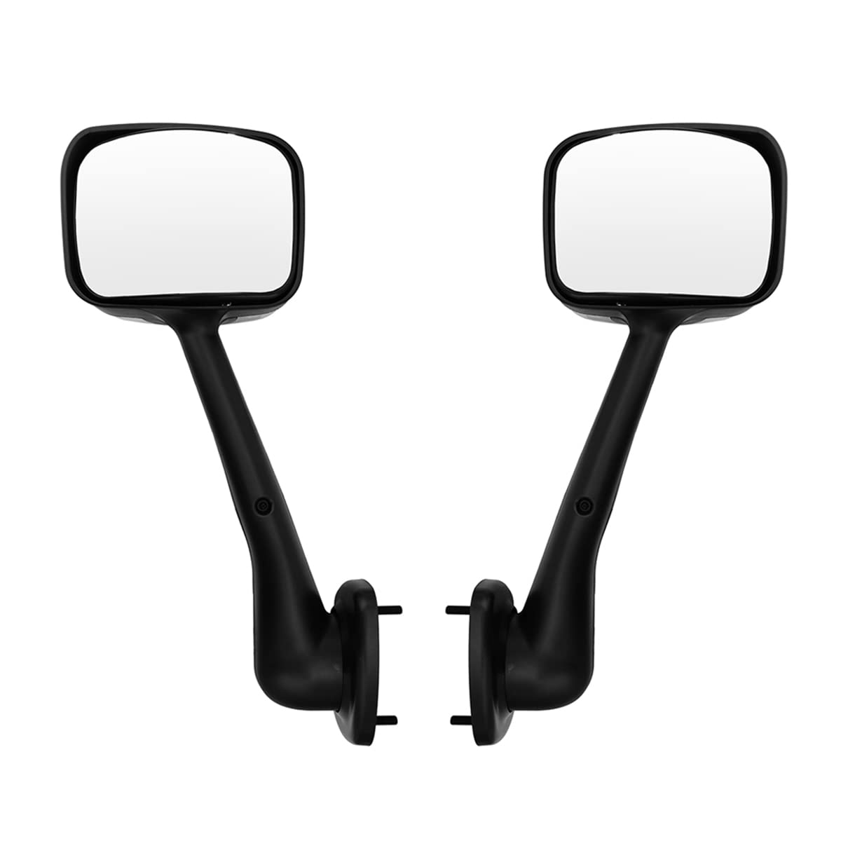 Freightliner Cascadia Hood Mirror Set (2008-2017) - Left Driver & Right Passenger Chrome Side Mirror Pair - Durable Replacement for Truck Accessories - Perfect for Long Haul Trucking and Highway Safety