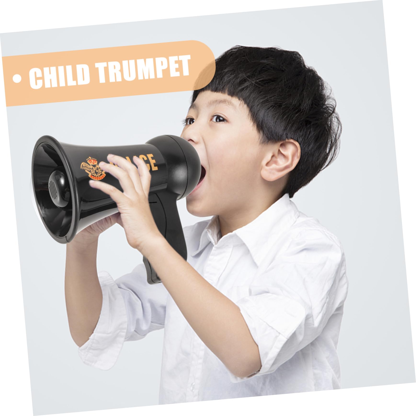 Happyyami Kids Musical Trumpet Toy - Fun & Safe Children's Toy Trumpet with Speaker for Dress-Up & Playtime | Perfect for Birthday Gifts, Preschool Learning & Music Exploration