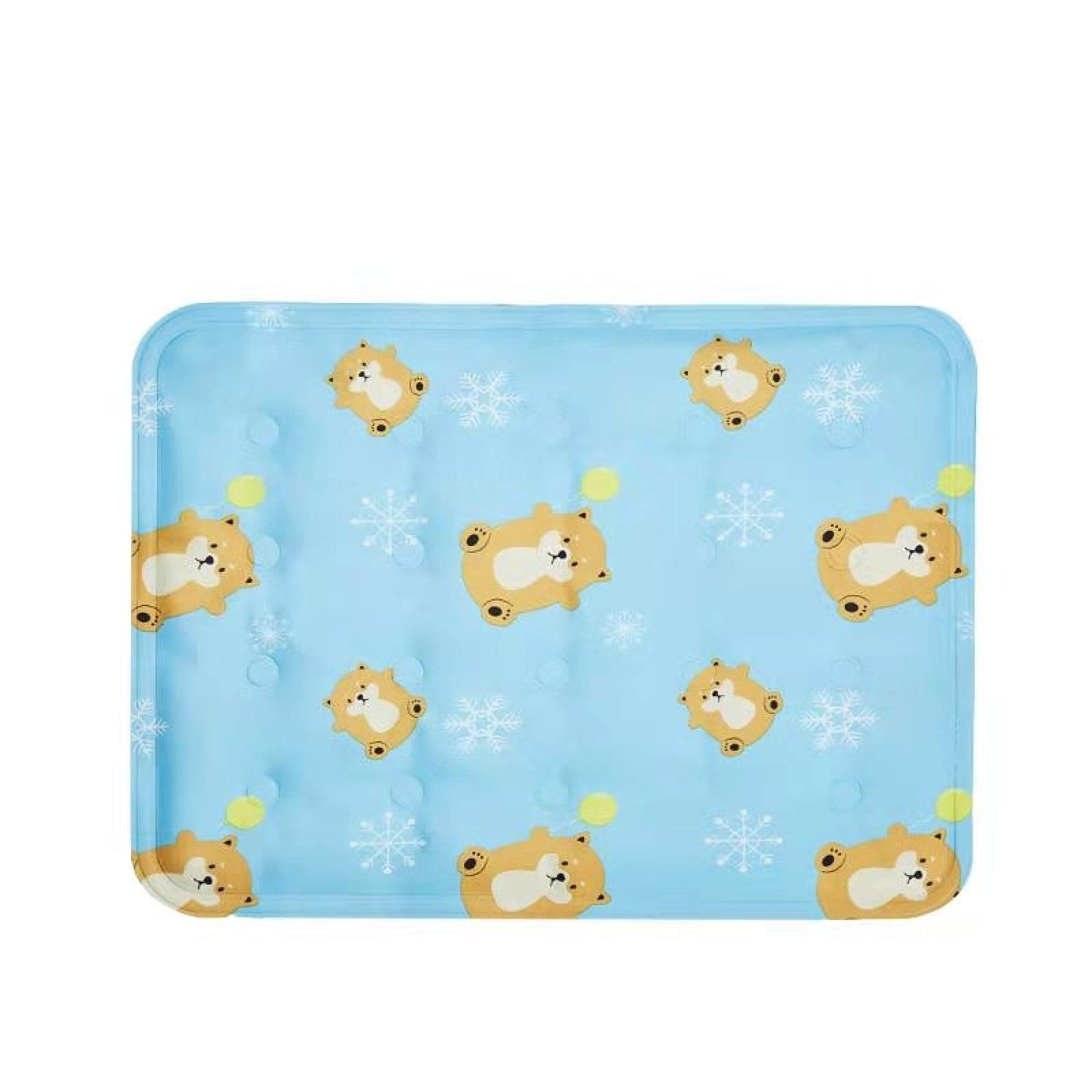 Self-Cooling Pet Mat for Rabbits, Hamsters, Guinea Pigs, Chinchillas, Cats & Small Animals - Ice Cooling Pad for Hot Weather - Perfect for Summer Beds, Cages & Outdoor Use