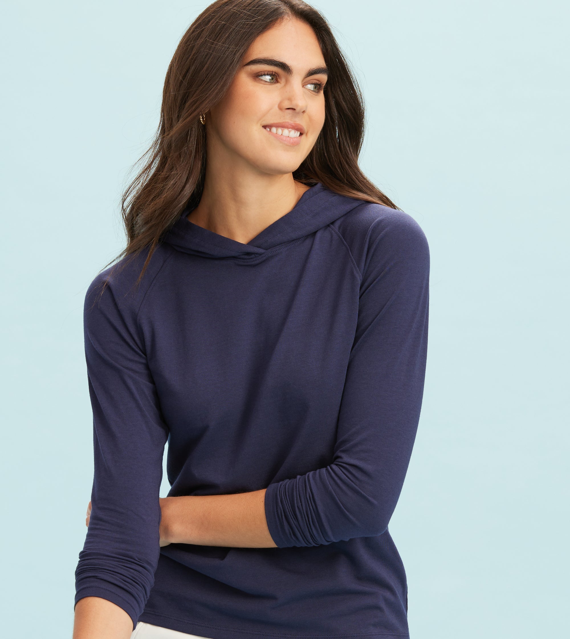 Renwick Solid Hoodie Tee - Soft Cotton Pullover Hooded Sweatshirt for Men & Women | Casual Wear, Gym, Lounge, Outdoor Activities