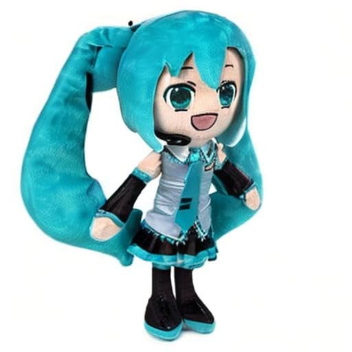 Hatsune Miku Plush Doll - 32cm Anime Vocaloid Stuffed Toy for Collectors, Fans & Gift Giving | Perfect for Bedroom Decor, Cosplay Props and Anime Conventions