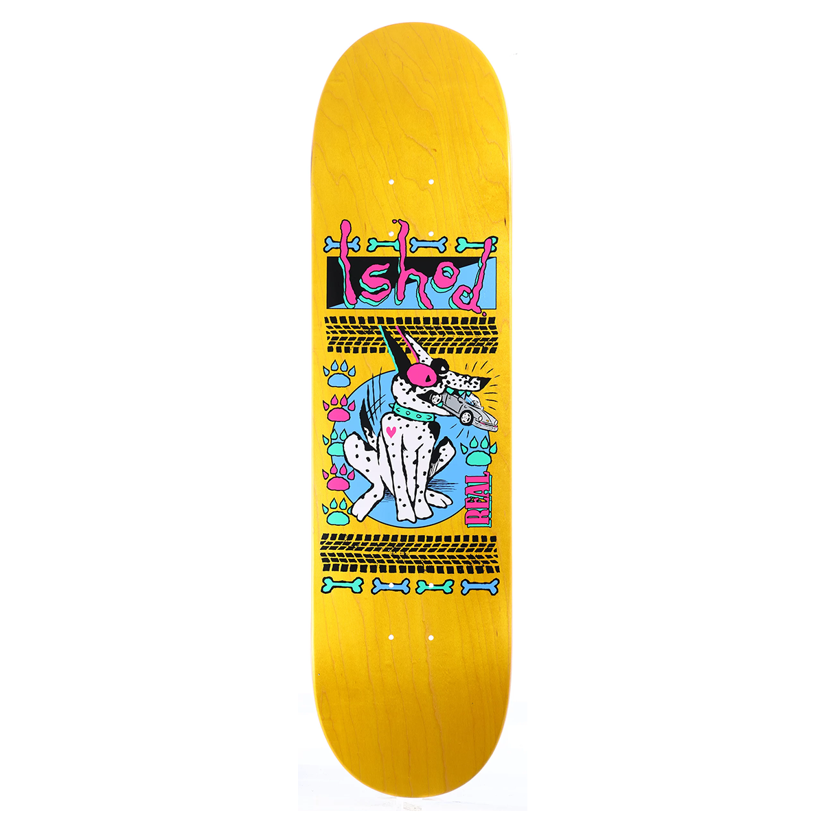 Ishod Rude Twin Tail Skateboard Deck 8.25