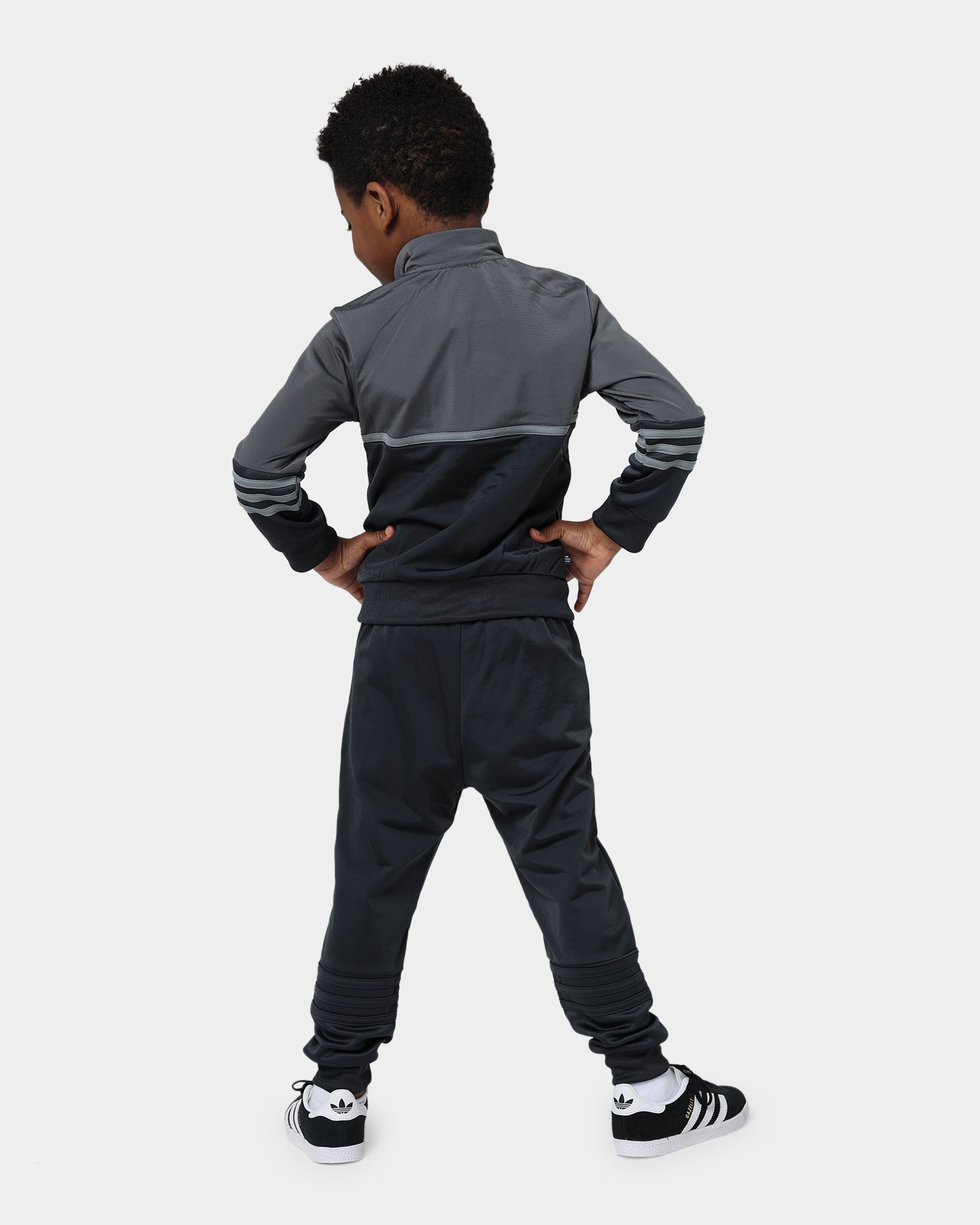Adidas Kids' Grey Tracksuit Set - 5-Piece Athletic Outfit for Boys & Girls | Perfect for School, Sports & Casual Wear