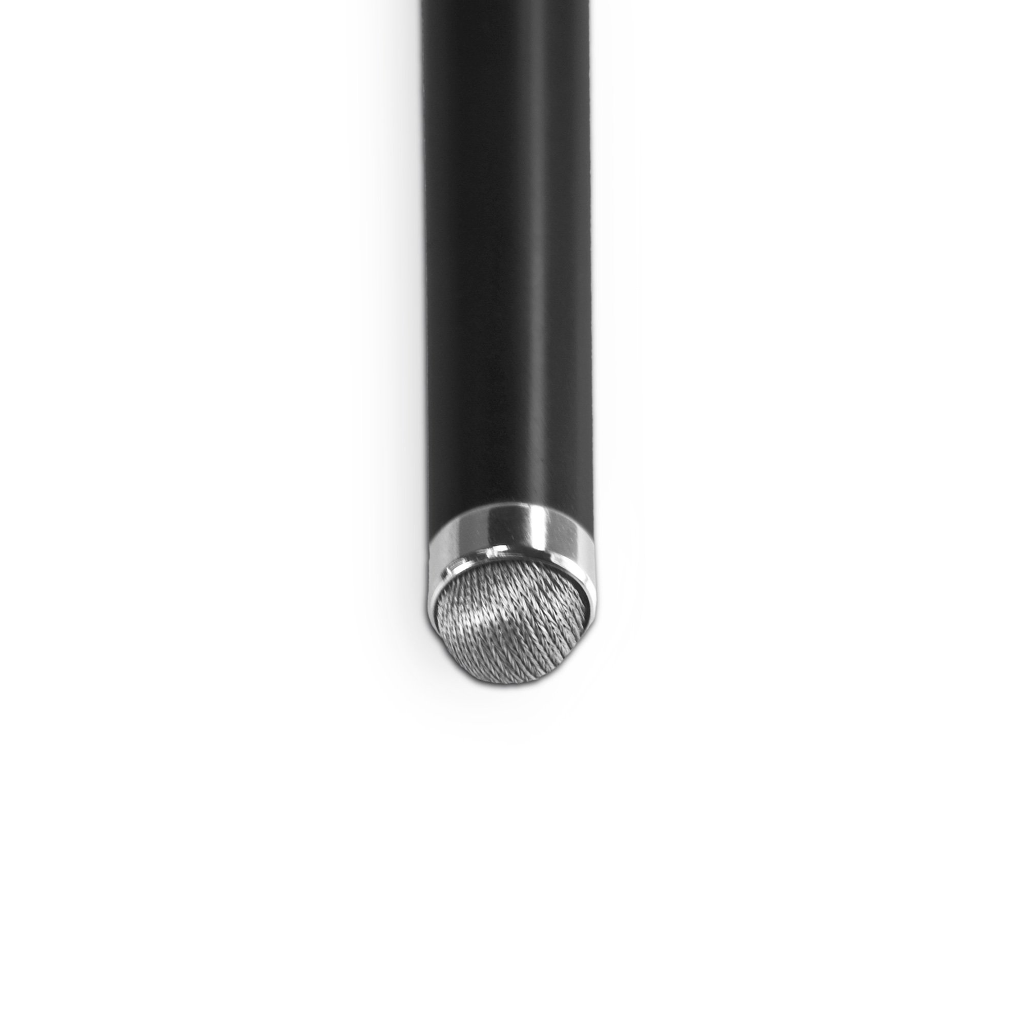 BoxWave EverTouch Capacitive Stylus Pen for Samsung Galaxy A21 - Precision Fiber Tip Stylus with Jet Black Finish - Perfect for Drawing, Note-Taking & Touchscreen Navigation