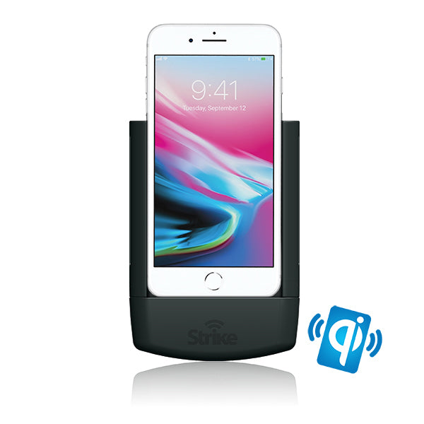 Wireless Charging Stand for iPhone 8 & iPhone SE (2nd Gen) - Fast Qi Charger Dock with DIY Customization - Perfect for Home, Office & Nightstand Charging
