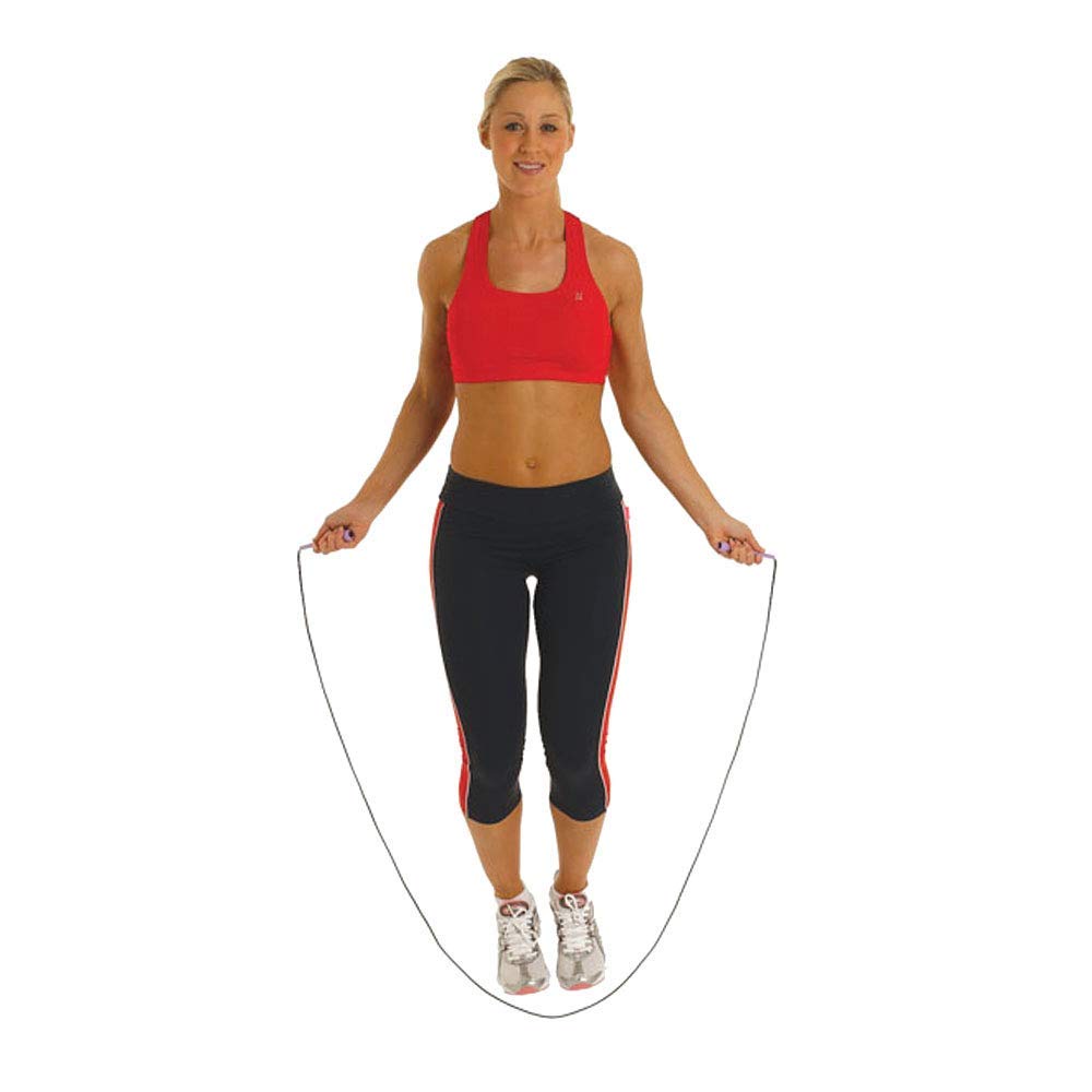 Fitness Mad Speed Rope - Professional Adjustable Jump Rope for CrossFit, Boxing & Cardio Workouts - Ideal for Home Gym, Weight Loss & High Intensity Training
