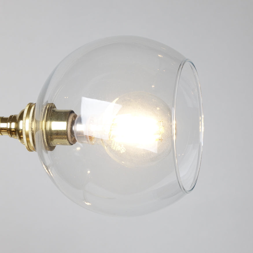 Brass Stacked Triple Circuit Chandelier Pendant Light - Vintage Industrial Ceiling Fixture for Dining Room, Living Room & Bedroom Lighting