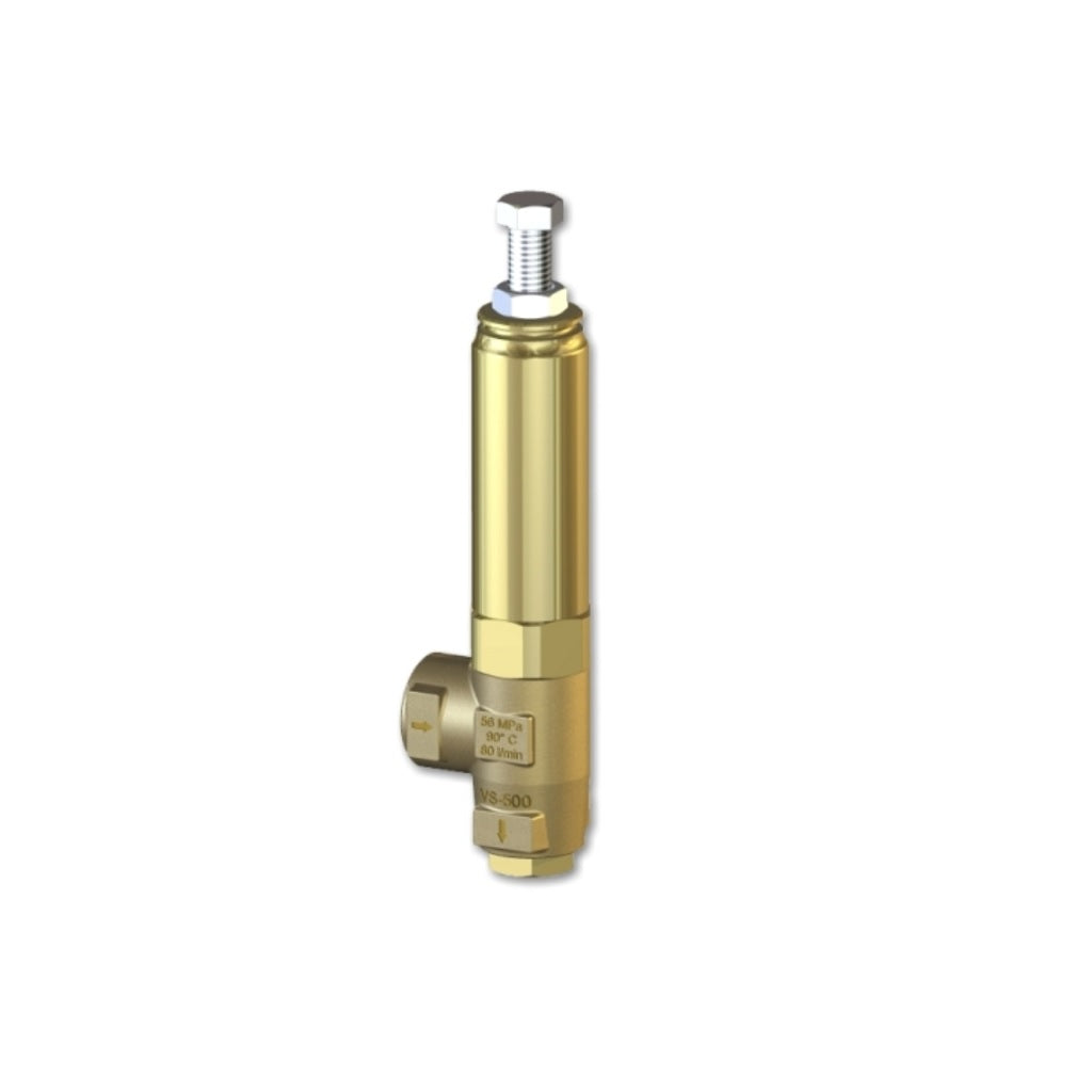 PA VS500 500/310 Safety Relief Valve - 21 GPM Flow Rate - High Pressure Hydraulic System Protection - Ideal for Industrial, Agricultural, and Construction Equipment