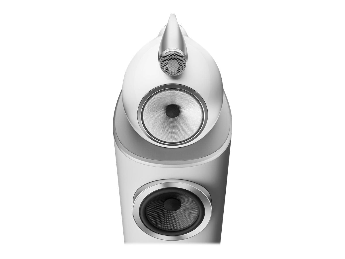 Bowers & Wilkins 802 D4 Premium Floorstanding Speakers (Pair) - High-End Audio for Home Theater & Music Listening