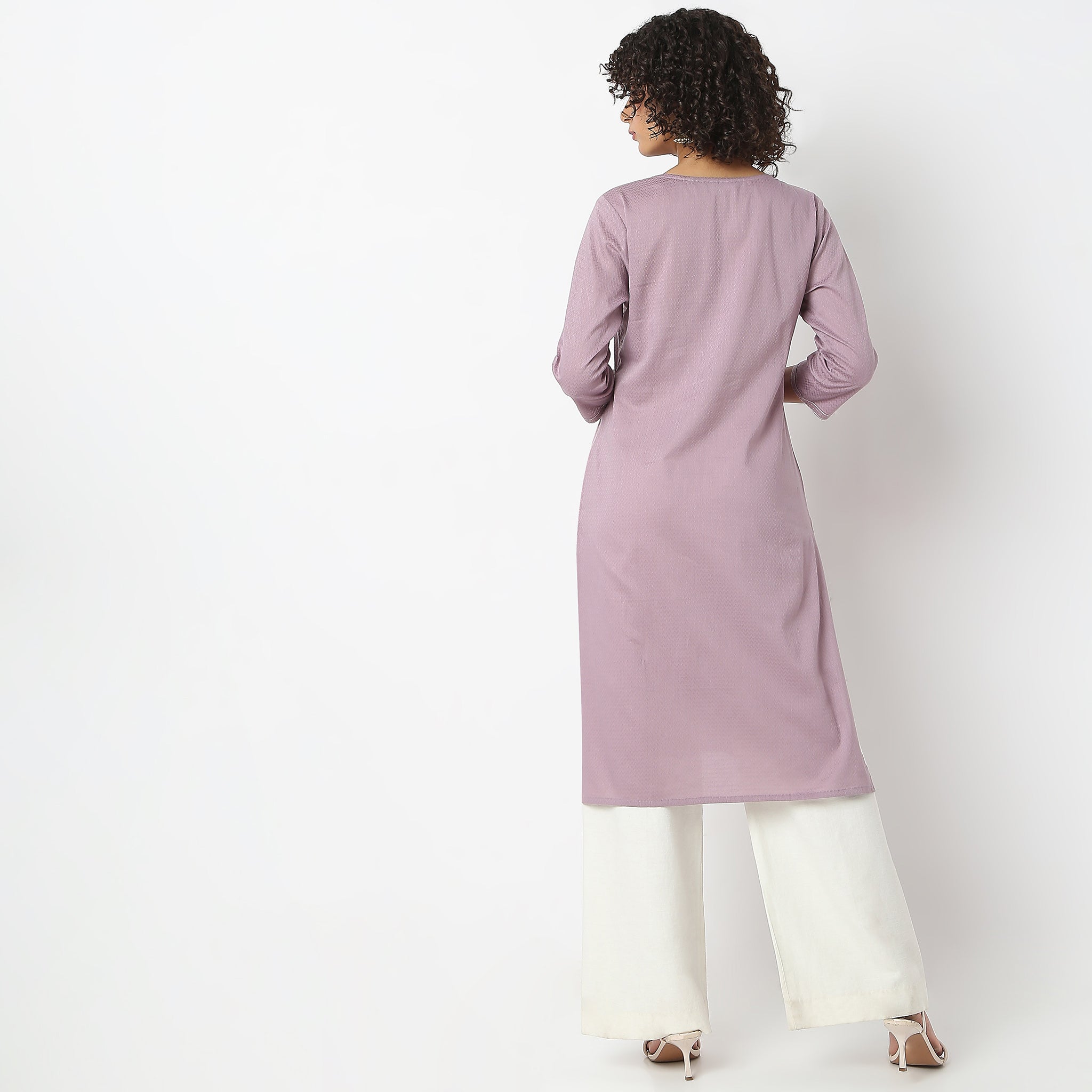 Embroidered Cotton Table Kurta for Women - Elegant Handcrafted Indian Tunic Top for Casual Wear & Festive Occasions