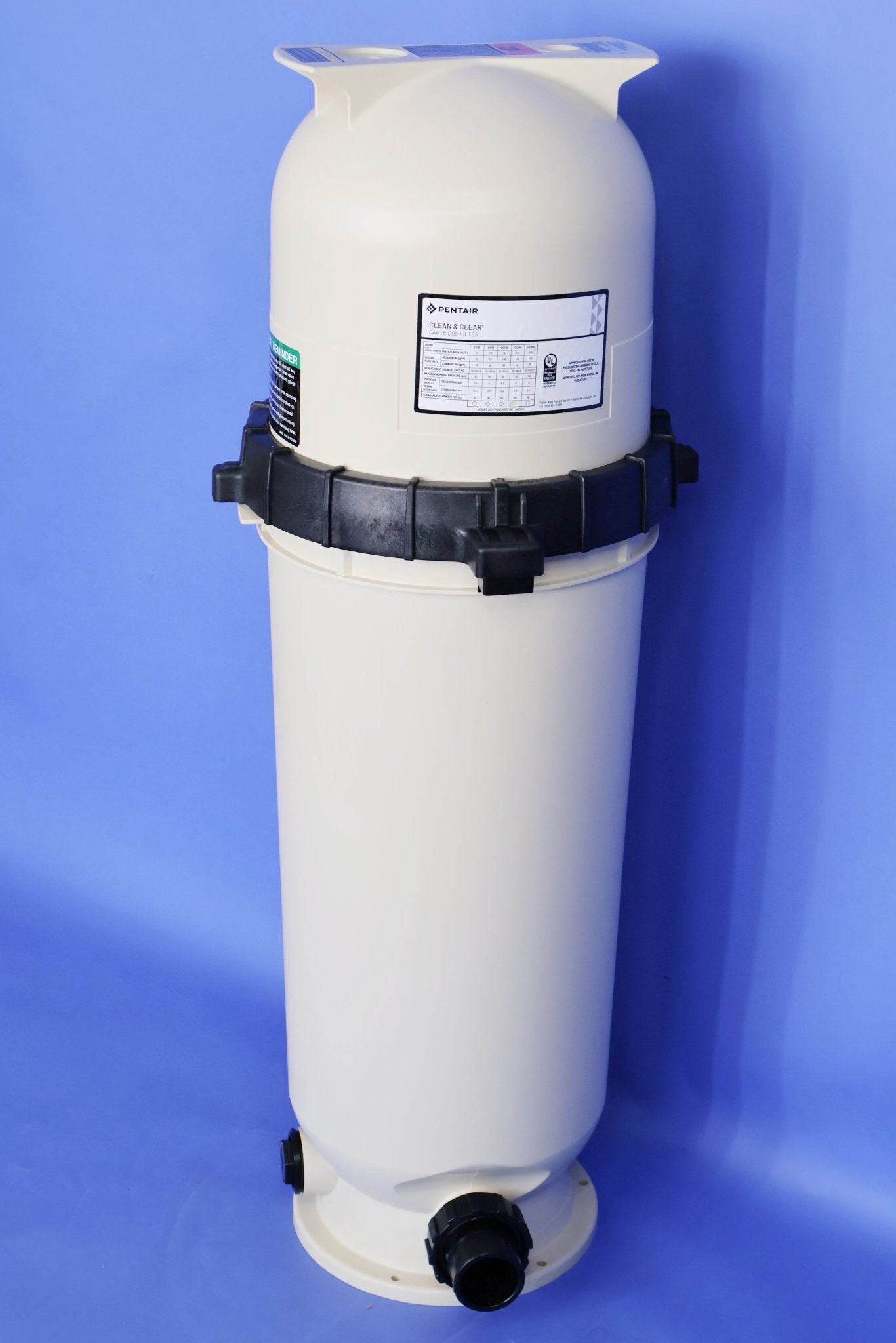 Pentair 150 SqFt Clean and Clear® Cartridge Replacement Filter 160317 - High Performance Pool Filter Cartridge for Above Ground & Inground Pools, Spas, and Hot Tubs