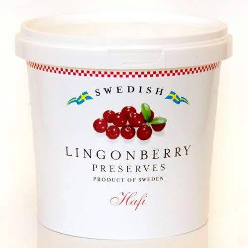 Premium Lingonberry Drink Concentrate 2.5L (84oz) & Dried Lingonberries 3.3lb Pail - Natural Swedish Berry Superfood for Smoothies, Baking & Healthy Snacks
