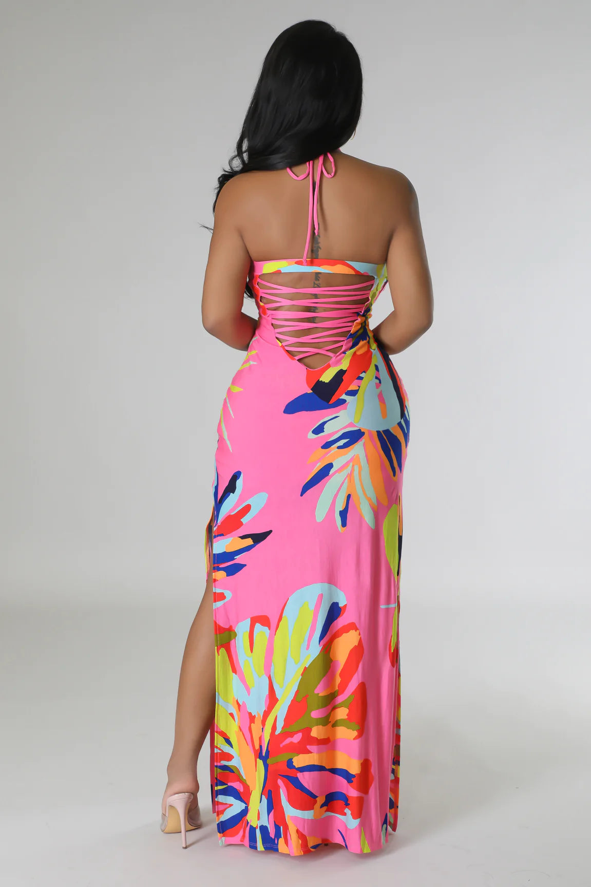 Meagan Dress - Elegant Women's Flowy Midi Dress for Casual & Party Wear | Perfect for Summer Outfits, Date Nights & Special Occasions