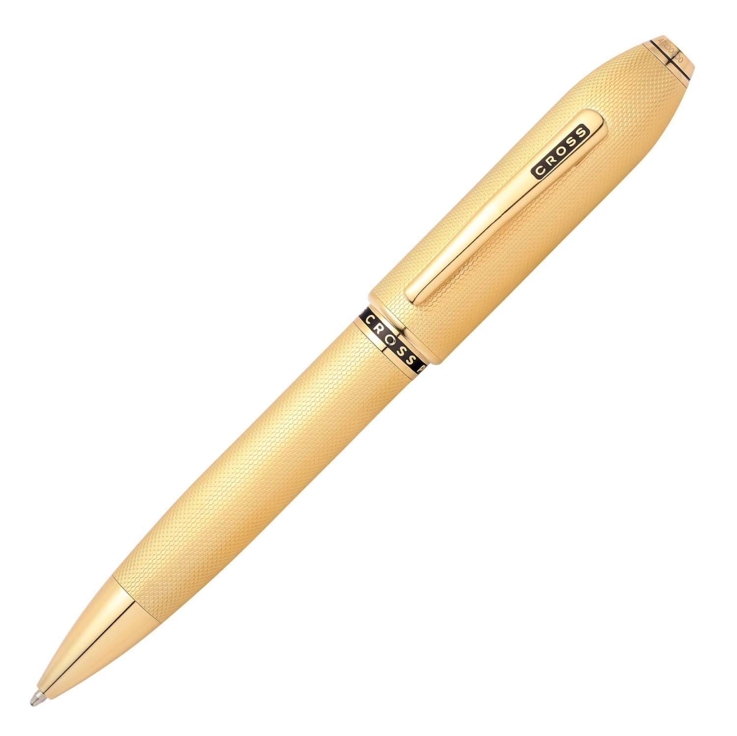Cross Peerless 125 Ballpoint Pen - 23K Heavy Gold Plated Luxury Writing Instrument for Business, Gifting & Signature Signing