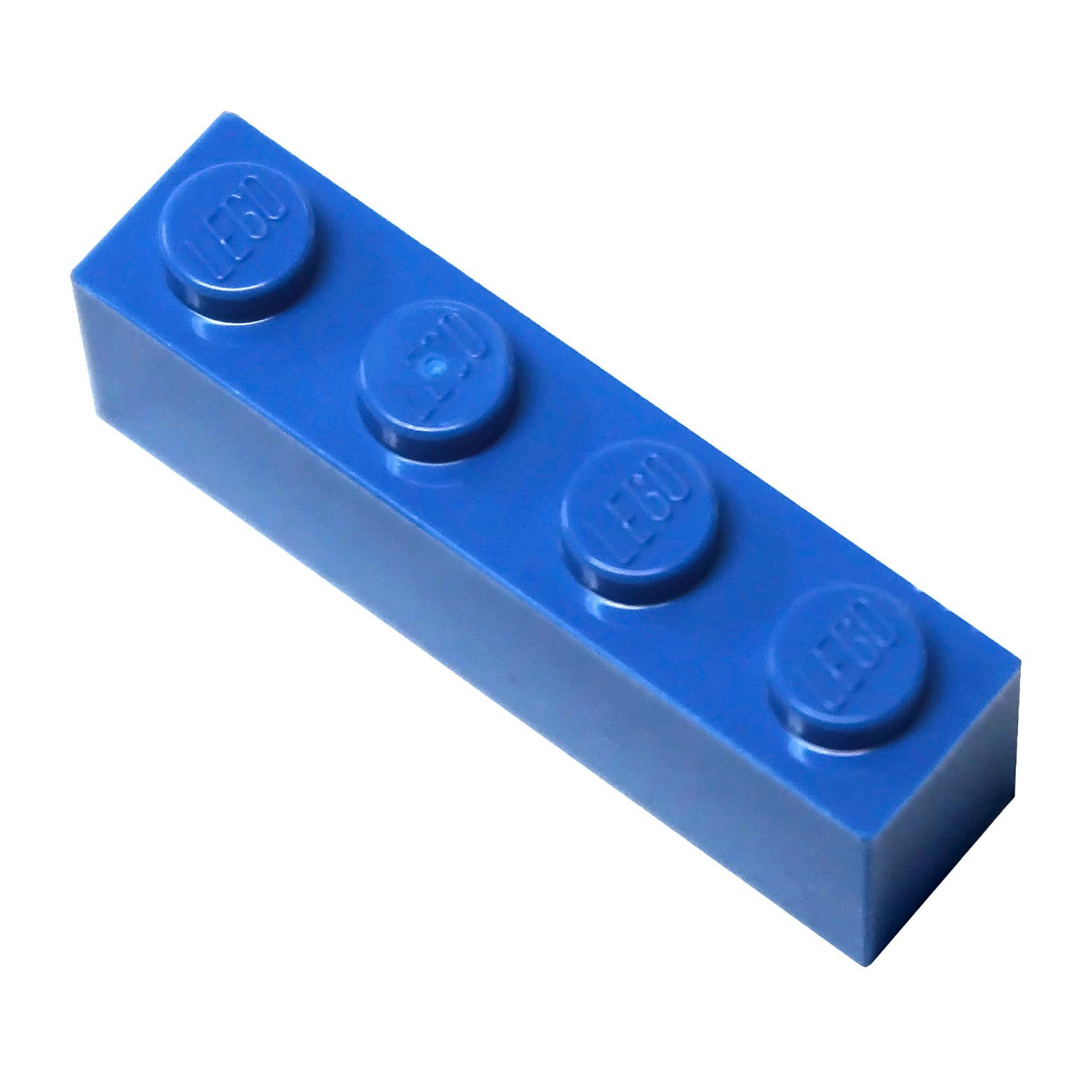 50PCS LEGO Bright Blue 1x4 Bricks - Bulk Building Blocks for Kids, DIY Projects, and Creative Play - Perfect for LEGO Sets, MOC Models, and Educational Activities