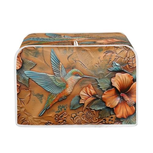 Hummingbird Hibiscus-Orange