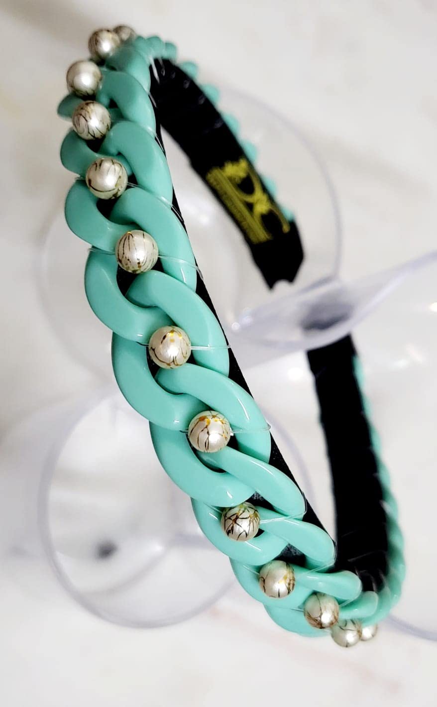 Elegant Women's Fashion Chain Stone Hairbands & Headbands - Stylish Embellished Hair Accessories for Girls & Women | Perfect for Weddings, Parties & Daily Wear