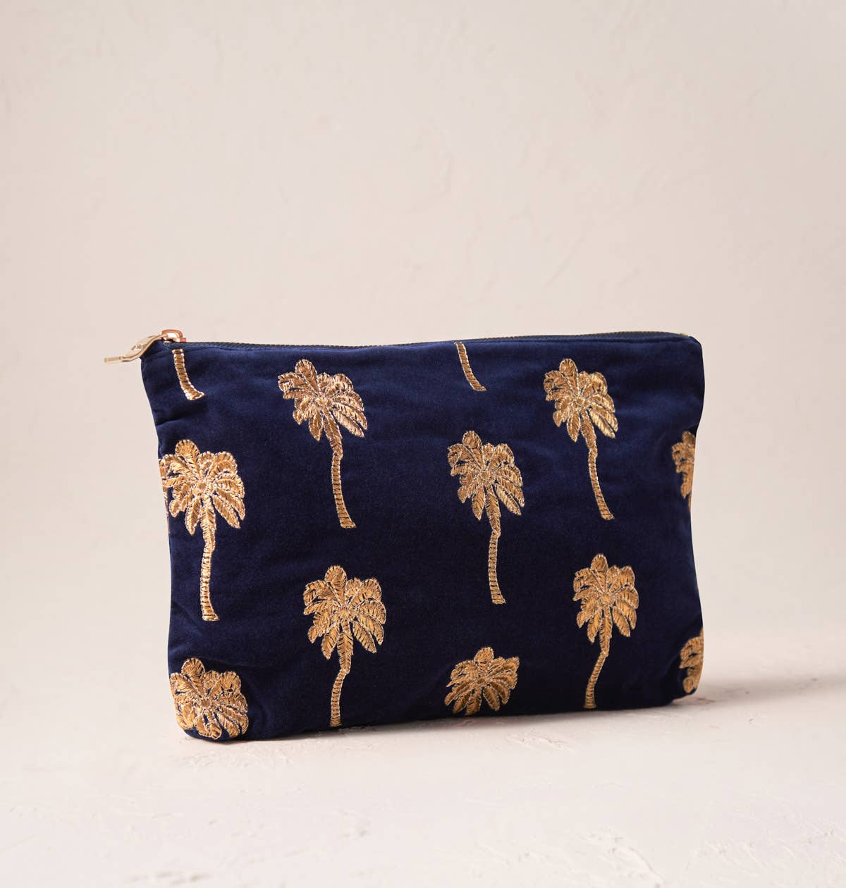 Gold Palm Everyday Pouch - Stylish & Durable Crossbody Bag for Women | Perfect for Work, Travel & Daily Essentials (Black)