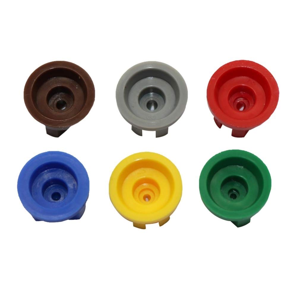 Quick Connect Garden Hose Nozzle - Wide Angle Fan Spray Head for Agricultural Drone & Knapsack Sprayer System (200 Pcs, Brown) - Perfect for Lawn Care, Farm Irrigation & Pest Control