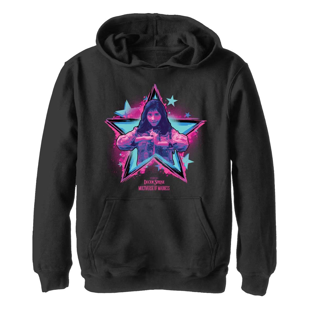 Marvel Kids' Pink and Blue Hoodie - Soft & Comfortable Pullover for Boys & Girls - Perfect for School, Playdates & Outdoor Adventures