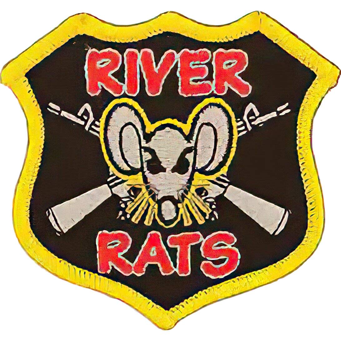 Vietnam River Rats Embroidered Patch 3