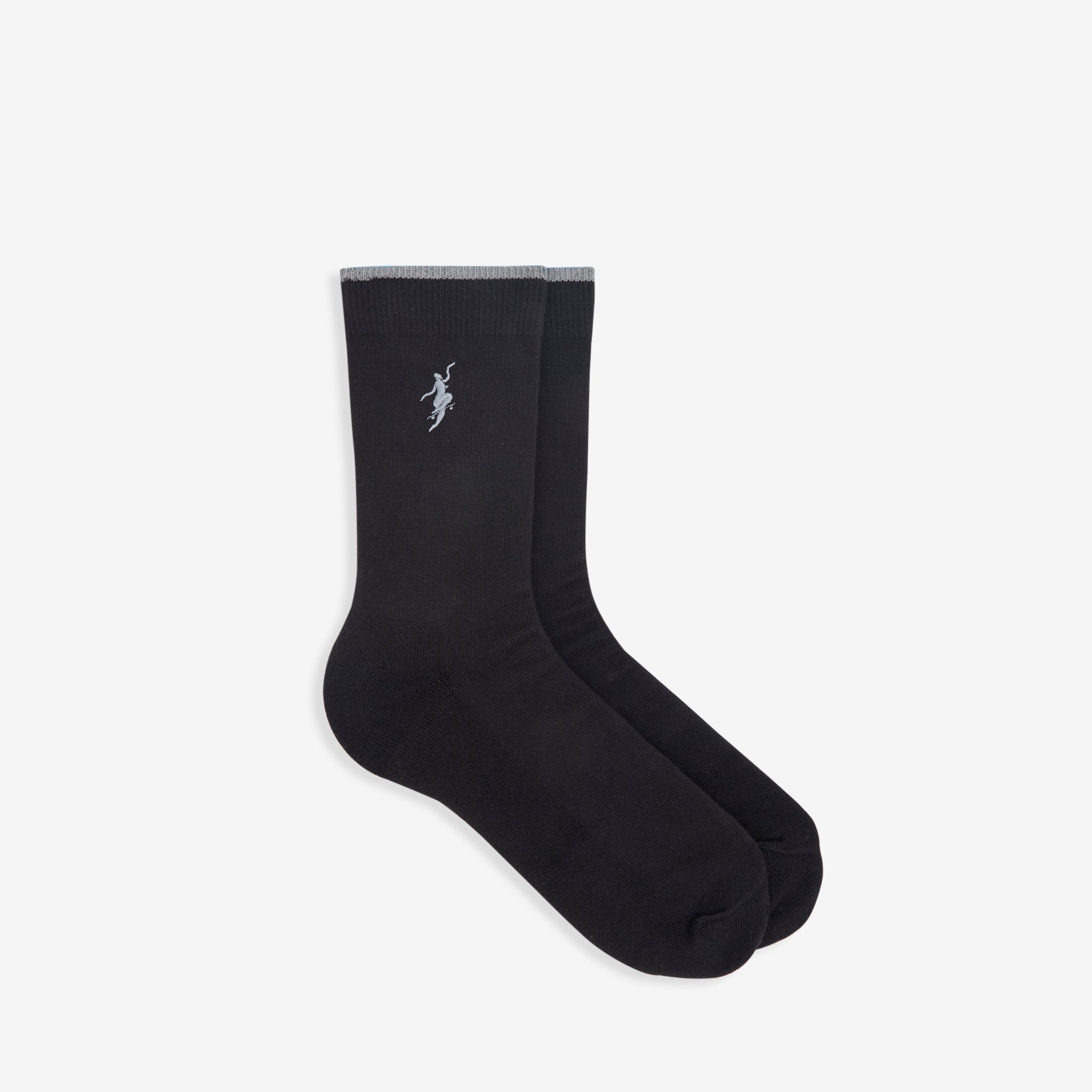Premium No Show Business Socks for Men - Black Invisible Dress Socks for Work, Office & Formal Occasions