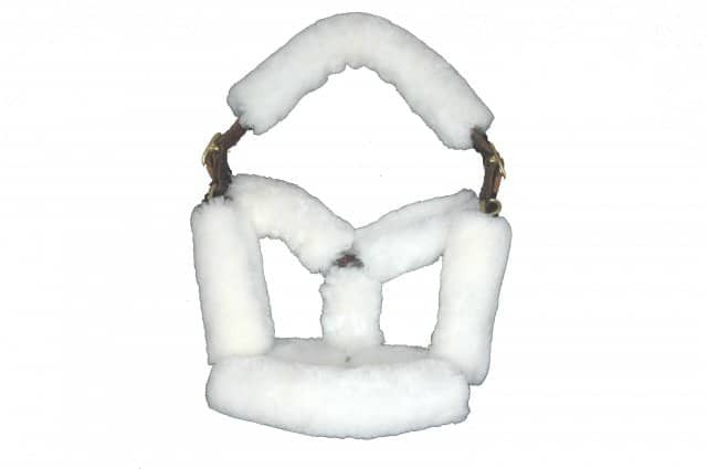 Premium 9-Piece Sheepskin Halter Fleece Set for Dogs – Soft & Warm Winter Outfit for Small to Medium Breeds – Perfect for Cold Weather Walks, Outdoor Adventures & Cozy Indoor Lounging