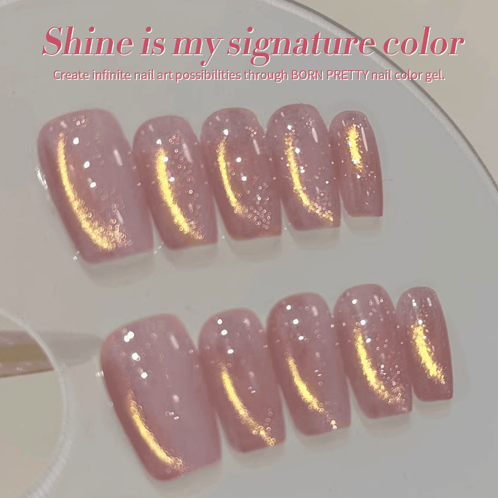 Pink Cat Magnetic Gel Polish MY45 Violet Haze 15ml - Long Lasting UV LED Nail Polish for Salon & Home Manicure - Perfect for Nail Art, Special Occasions & DIY Nail Designs