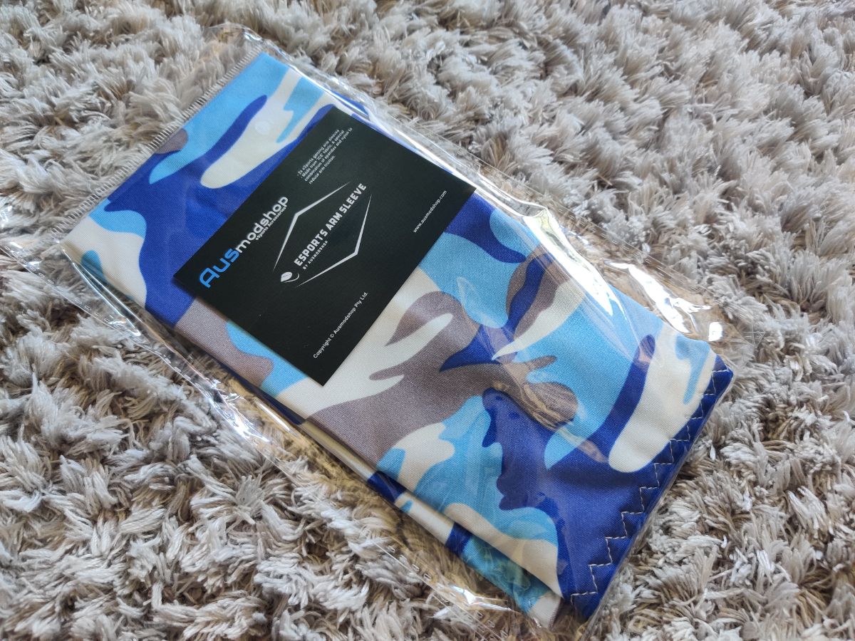 Blue/White Camo