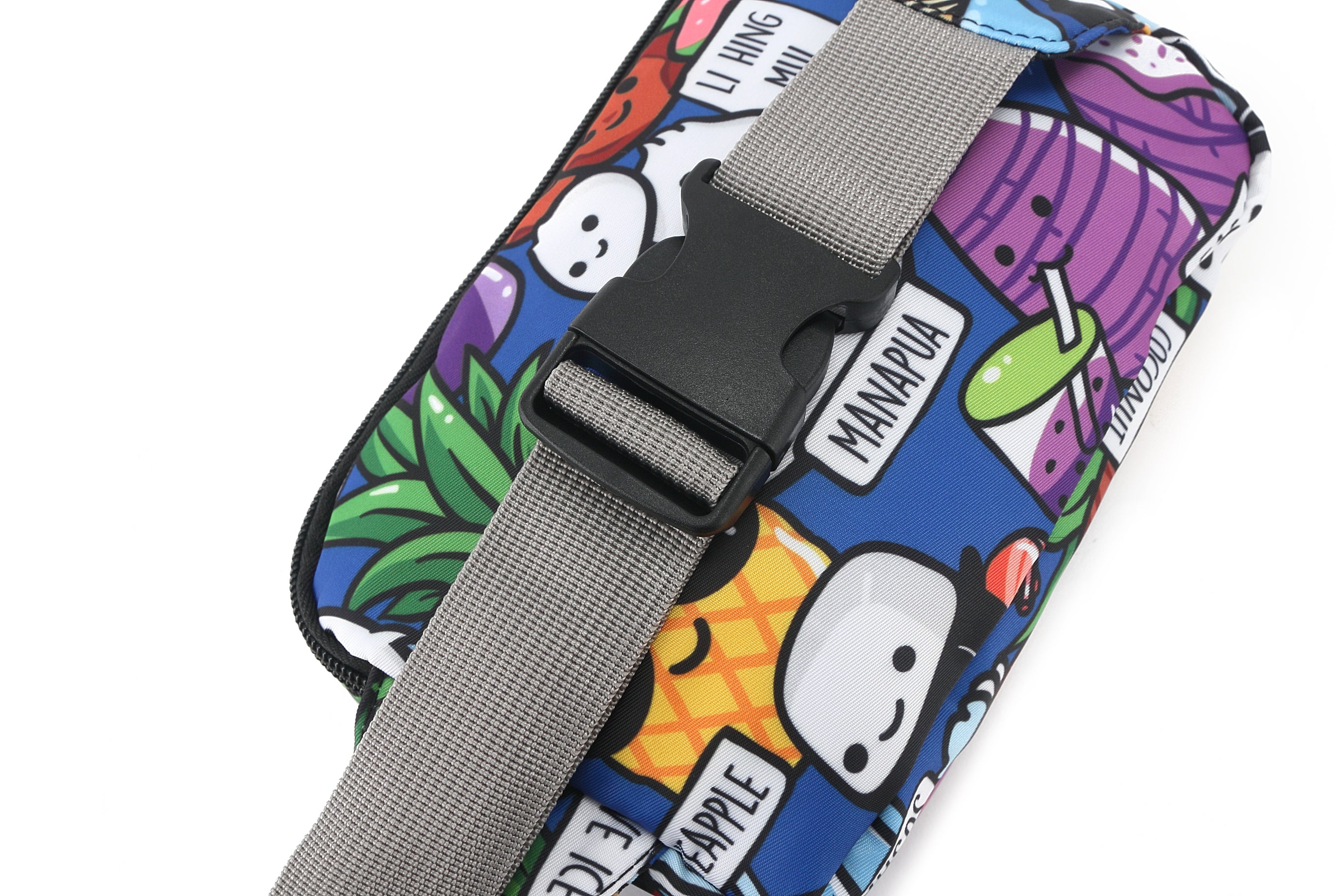 Kasie Craving Hawaii Blue Belt Bag - Stylish Waist Pack for Travel, Running & Everyday Use