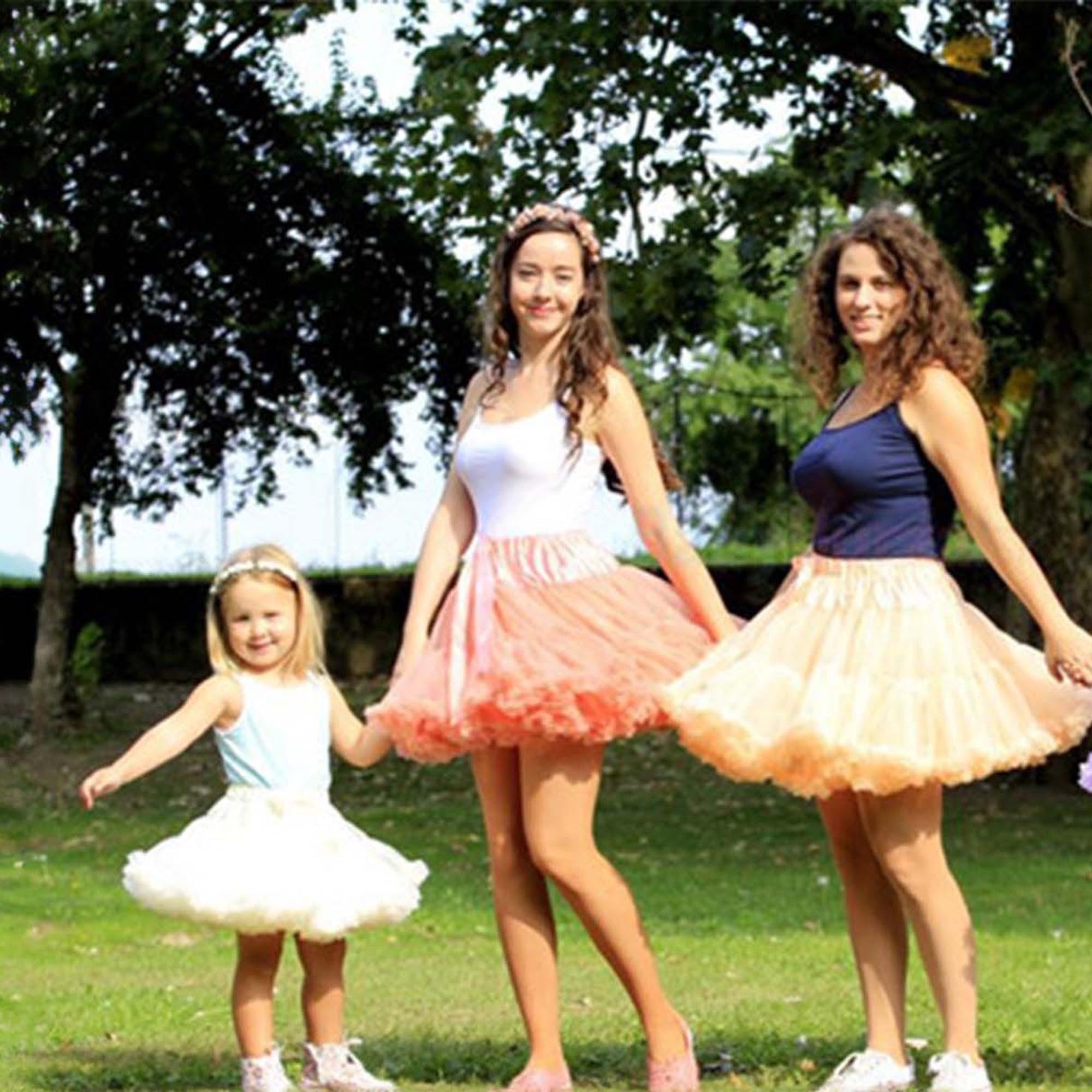 Women's Petticoat Skirt - Fluffy Tulle Underskirt for Dresses & Dance Costumes | Perfect for Ballet, Pageants, Weddings & Vintage Fashion