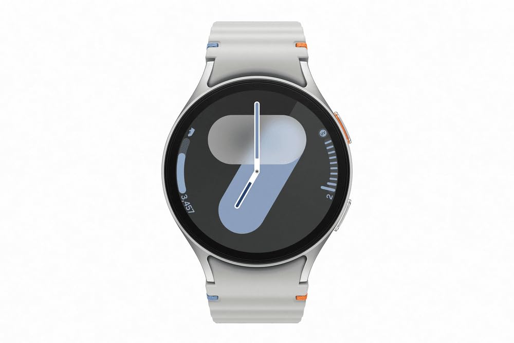 Samsung Galaxy Watch7 44mm Smartwatch with Fitness Tracking, BioActive Sensor, Personalized Sleep Coaching & LTE – Marble Gray (CAD Version & Warranty) | Perfect for Workouts, Sleep Monitoring & On-the-Go Connectivity