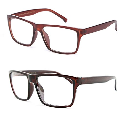 2 Pack Brown, Matte Brown