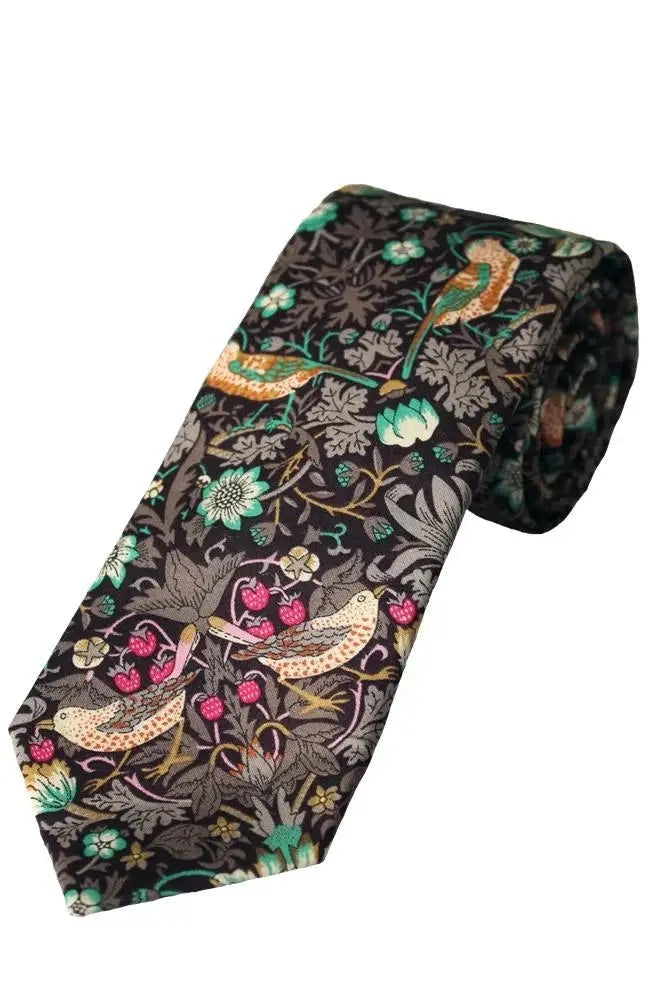 LA Smith Boys' Necktie - Premium Liberty Fabric - Perfect for School, Weddings & Formal Events