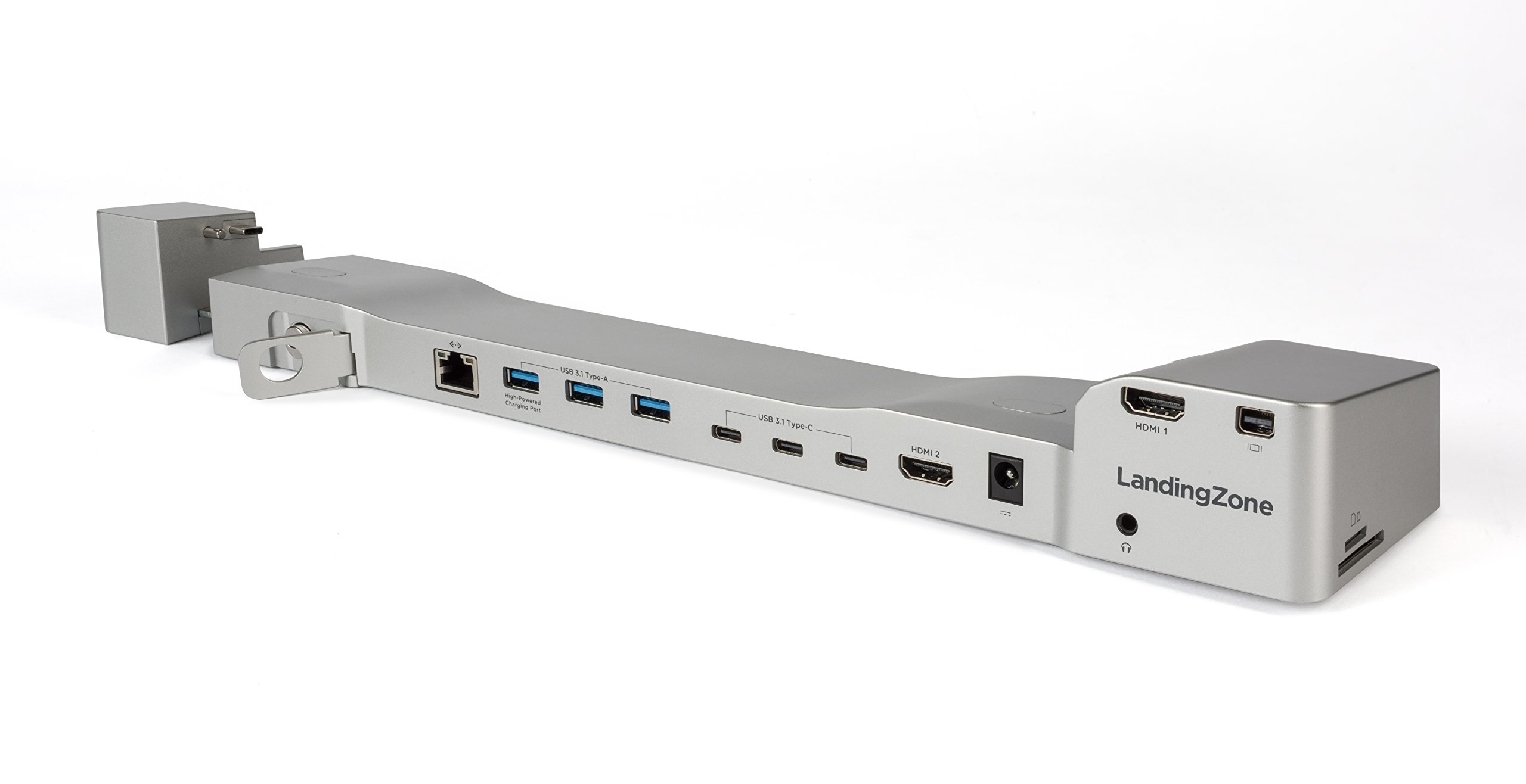 LandingZone USB-C Docking Station for 13-inch MacBook Pro (2016-2020 Models A1706/A1989/A2251) - 4-Port Hub with Touch Bar Support | Perfect for Home Office, Remote Work & Multi-Screen Setup