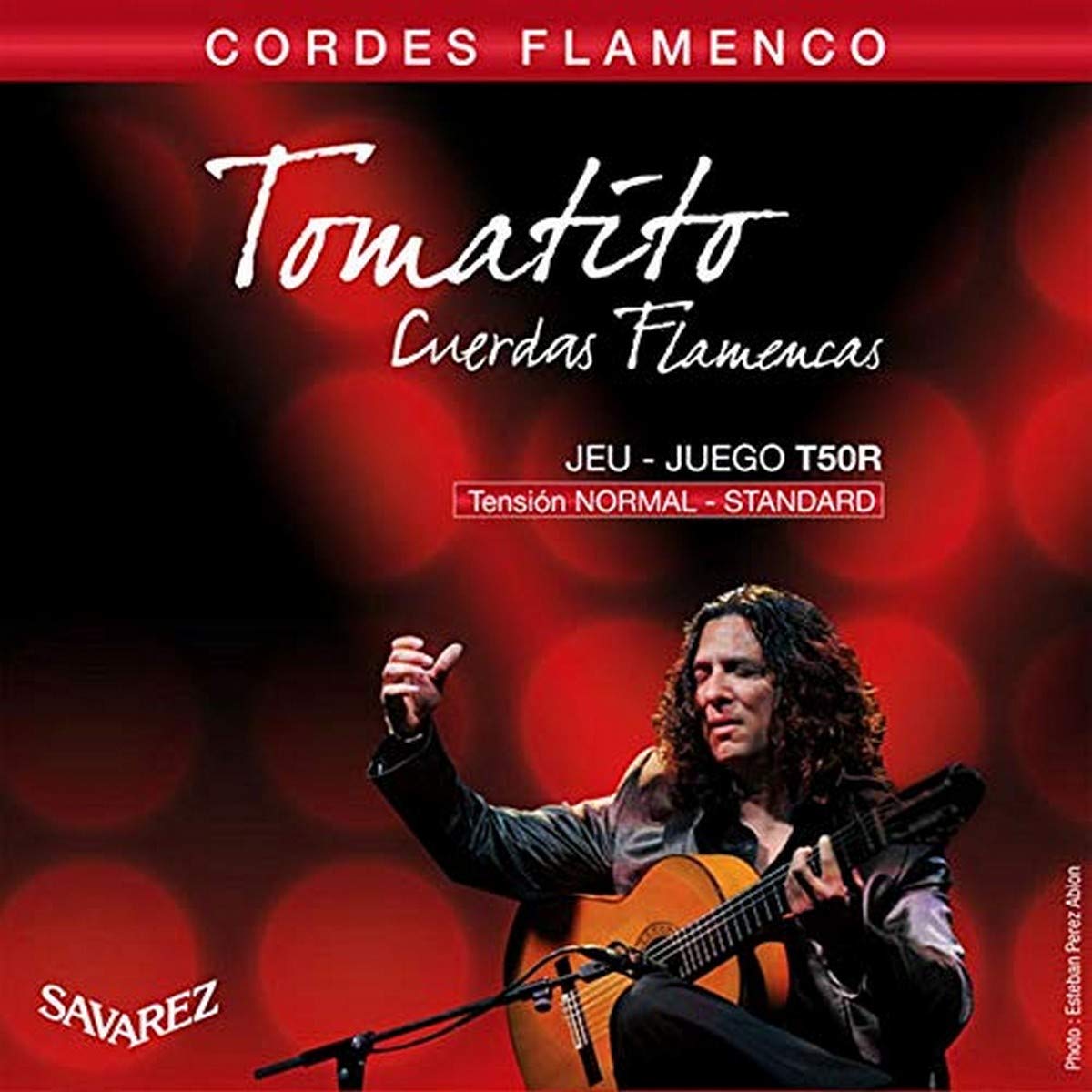 Savarez T50R Nylon Classical Guitar Strings - Normal Tension for Warm Balanced Tone | Perfect for Classical, Flamenco & Fingerstyle Playing