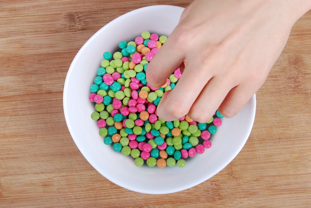 Pastel Chocolate Mints - 2 LB Bulk Candy | Gourmet After Dinner Mints | Candy Coated Lentil Sweets for Weddings, Parties & Favors | Perfect for Dessert Tables, Candy Buffets & Gift Bags