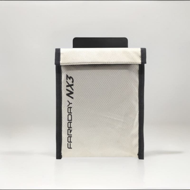 Faraday Defense NX3 5x7 EMF Protection Bag - Shield Electronics from Harmful Radiation - Perfect for Phones, Laptops & Credit Cards